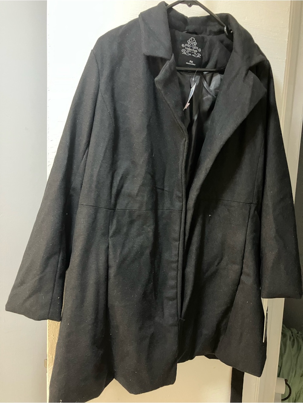 Classic Black Wool blend  - Stylish Winter Jacket